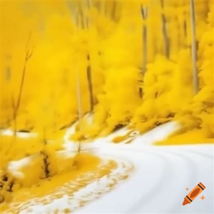 Exploring the Fascinating Phenomenon of Yellow Snow Road