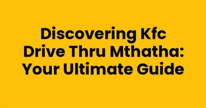 Kwick Bite Drive Thru: Your Ultimate Guide to Fast and Convenient Dining